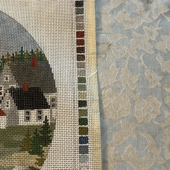 New Maine Coastal Hand painted needlepoint canvas by Lorraine - Picture 3 of 4